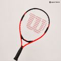 Wilson Pro Staff Precision 19 red/black children's tennis racket WR118210H 18