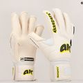 Children's goalkeeper gloves 4keepers Champ Carbo V Hb white 11