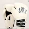 Top King Muay Thai boxing gloves Super Air white 6