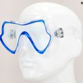 Mares Pure Vision clear blue snorkelling mask 411217 7