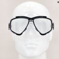 Cressi Perla clear/black diving mask DN207950 3