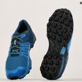 Men's running shoes Inov-8 Roclite G 275 V2 blue-green 001097-BLNYLM 12