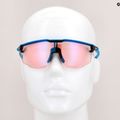 Julbo Ultimate Reactiv 1-3 High Contrast matt blue/black cycling glasses 9