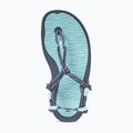 Women's barefoot sandals Xero Shoes Aqua Cloud blue/glow 6