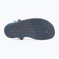 Women's barefoot sandals Xero Shoes Aqua Cloud blue/glow 7