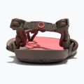 Women's barefoot sandals Xero Shoes Aqua Cloud moel/sunset coral 5