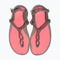 Women's barefoot sandals Xero Shoes Aqua Cloud moel/sunset coral 8