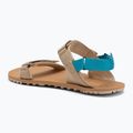 Women's barefoot sandals Xero Shoes D-Trail irish / cream / lake / blue 3
