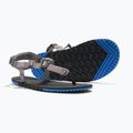 Men's barefoot sandals Xero Shoes H-Trail steel gray/blue/lolite 15
