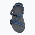Barefoot Children's Xero Shoes Z-Trail sandals charcoal/multi/blue 6