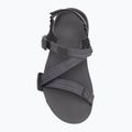 Men's barefoot sandals Xero Shoes Z-Trail EV steel gray/asphalt 5