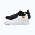 Vibram Fivefingers Athletic No-Show socks 2 pairs black and white S15N12PS 7