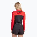 Dakine women's swim shirt Hd Snug Fit Rashguard Hoodie black and red DKA333W0002 2