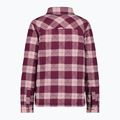 Women's Royal Robbins Snowcap Lined Flannel shirt burnt grape runyon pld 2