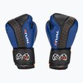 Rival RB10 Intelli-Shock Bag boxing gloves black/blue 2