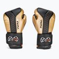 Rival RB10 Intelli-Shock Bag boxing gloves black/gold 2