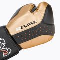 Rival RB10 Intelli-Shock Bag boxing gloves black/gold 5
