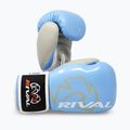 Rival RB7 Fitness Plus Bag baby blue/grey boxing gloves 3