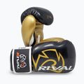 Rival RB7 Fitness Plus Bag black/gold boxing gloves 3