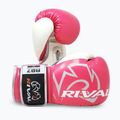 Rival RB7 Fitness Plus Bag pink/white boxing gloves 3
