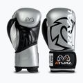 Boxing gloves Rival RB7 Fitness Plus Bag silver/black