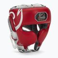 Boxing helmet Rival RHG100 Professional Headgear red/silver