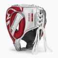 Boxing helmet Rival RHG100 Professional Headgear red/silver 3
