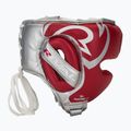 Boxing helmet Rival RHG100 Professional Headgear red/silver/grey 2