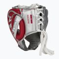 Boxing helmet Rival RHG100 Professional Headgear red/silver/grey 3