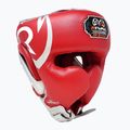 Boxing helmet Rival RHG100 Professional Headgear red/silver/grey 2