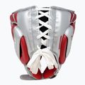 Boxing helmet Rival RHG100 Professional Headgear red/silver/grey 3
