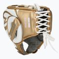 Boxing helmet Rival RHG100 Professional Headgear white/gold 3