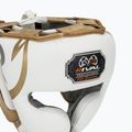 Boxing helmet Rival RHG100 Professional Headgear white/gold 4