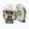 Rival Professional Punch Mitts white/gold trainer paws