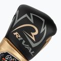 Rival RS100 Professional black/gold boxing gloves 5