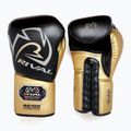 Rival RS100 Professional black/gold boxing gloves