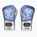 Rival RS100 Professional blue/silver boxing gloves 2