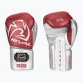 Boxing gloves Rival RS100 Professional red/silver