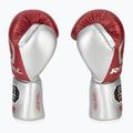 Boxing gloves Rival RS100 Professional red/silver 4