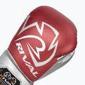 Boxing gloves Rival RS100 Professional red/silver 5