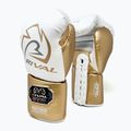 Rival RS100 Professional white/gold boxing gloves 2