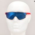 Julbo Fury Mini Spectron 3 shiny translucide/translucide gray/matt fluo orange children's cycling goggles 10