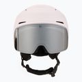 Bollé X-Fusion ski helmet white lilac matte/photochromic gun 2