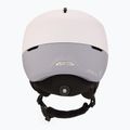 Bollé X-Fusion ski helmet white lilac matte/photochromic gun 3