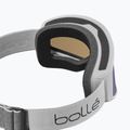 Bollé Bedrock Plus ski goggles white matte/bronze blue 2