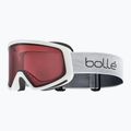 Bollé Bedrock white matte/vermillon ski goggles