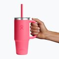 Mug Hydro Flask Travel Tumbler Clear Lid 710 ml popstar pink 5