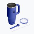 Mug Hydro Flask Travel Tumbler Clear Lid 710 ml capri blue 4