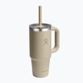 Mug Hydro Flask Travel Tumbler Clear Lid 710 ml oat 2