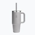 Mug Hydro Flask Travel Tumbler Clear Lid 710 ml birch